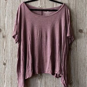 Short sleeve oversized tee